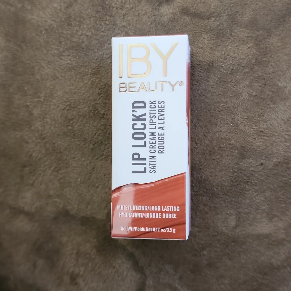 NWT IBY BEAUTY Lip Lock'd Satin Lipstick